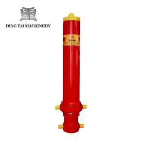 Linqing Dingtai Machinery Single Acting Hydraulic Cylinder(Suitable for Lightweight self-Unloading Models)